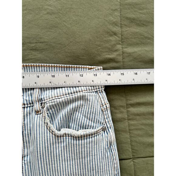 Nautical Cropped Striped Pants by Kensie Classic Stretch Women's Size 2 NWOT - Picture 7 of 10